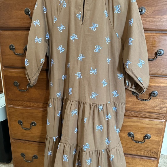 Adorable bow front dress NWOT - Picture 3 of 14